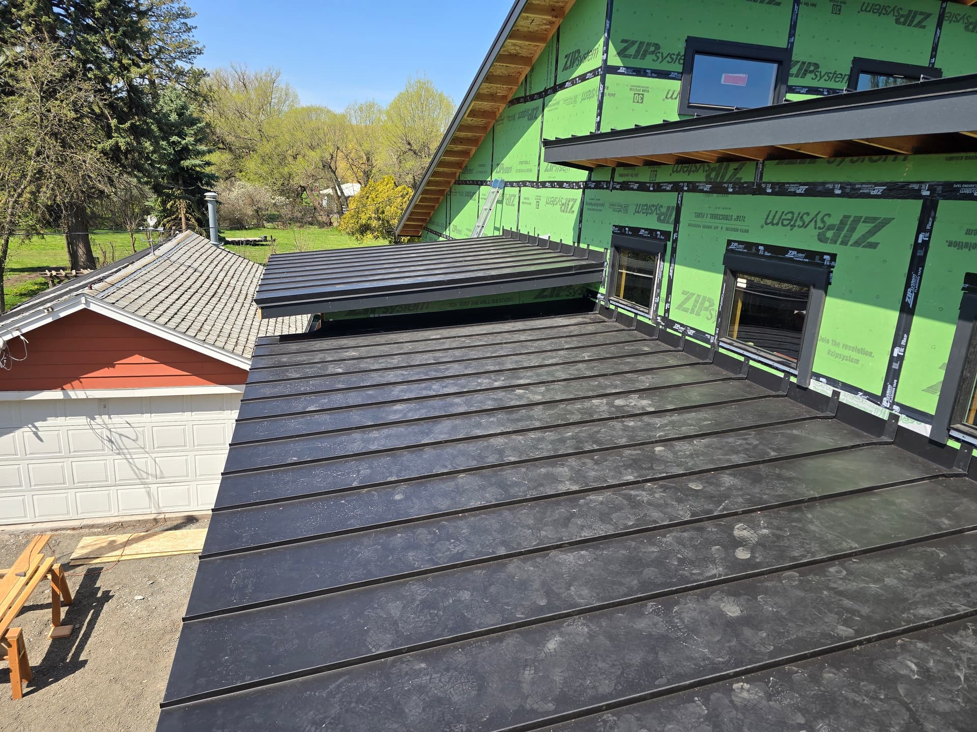 24 Gauge Standing Seam Metal Roof With Zero Unnecessary Seams image