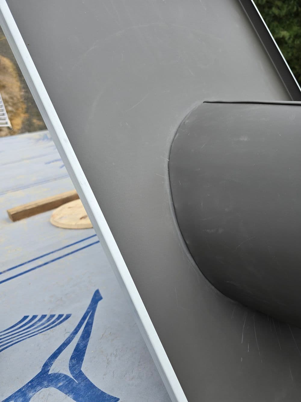 Double Locked Wood Stove Pipe Flashing Built to Last image