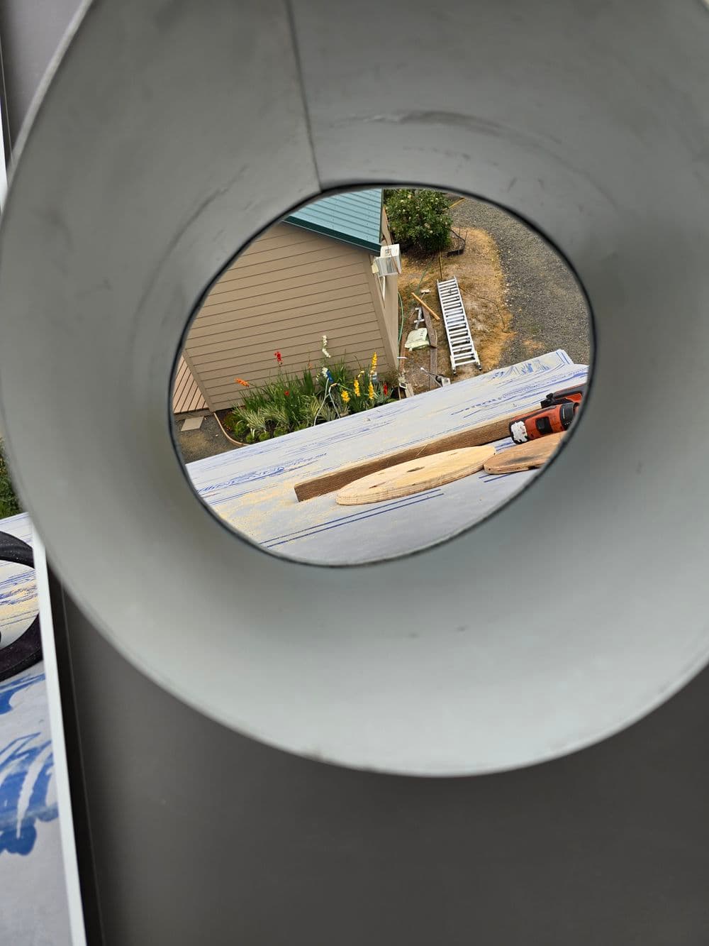 Gallery photos for Double Locked Wood Stove Pipe Flashing Built to Last: Image #1