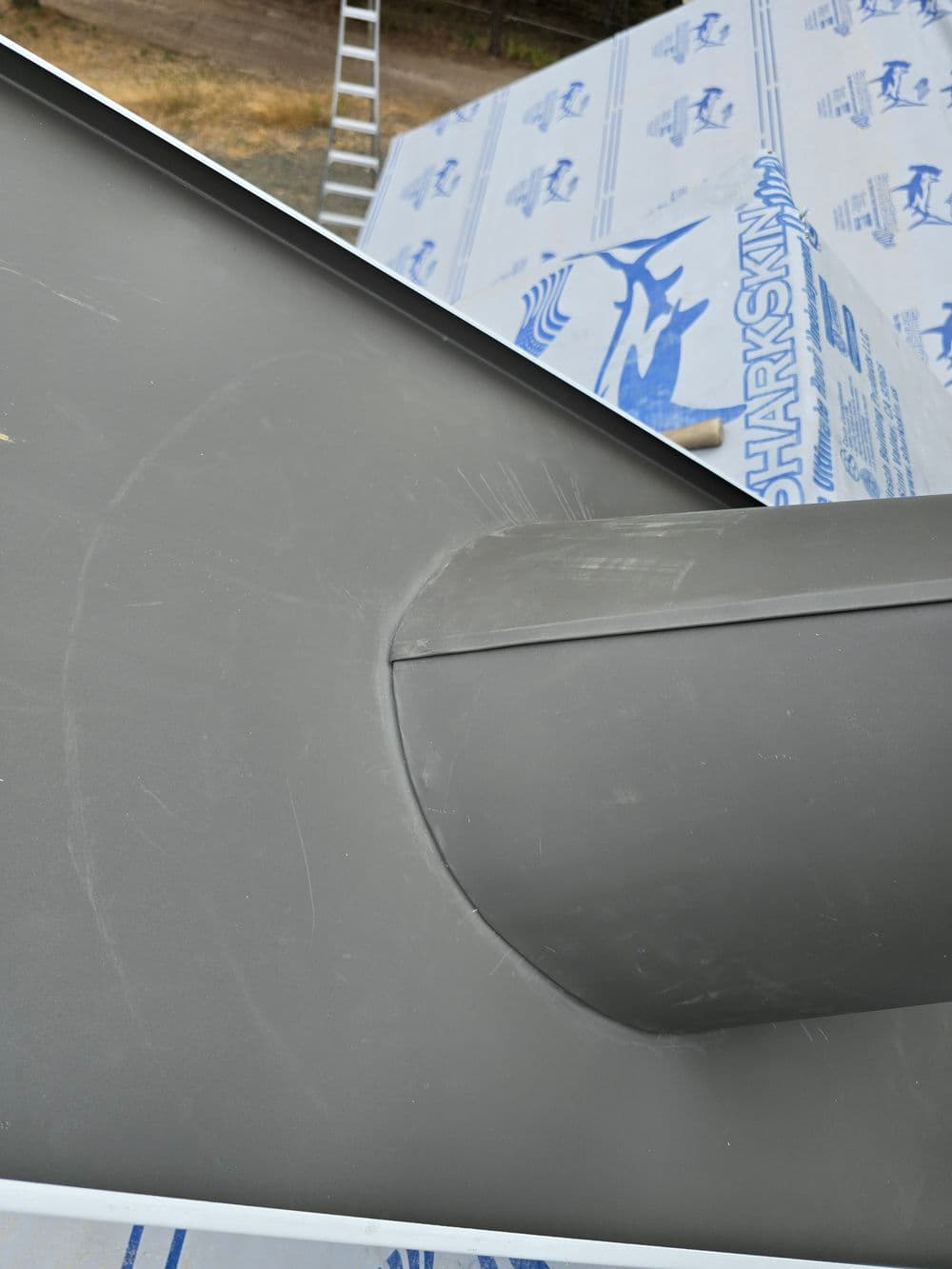 Gallery photos for Double Locked Wood Stove Pipe Flashing Built to Last: Image #2