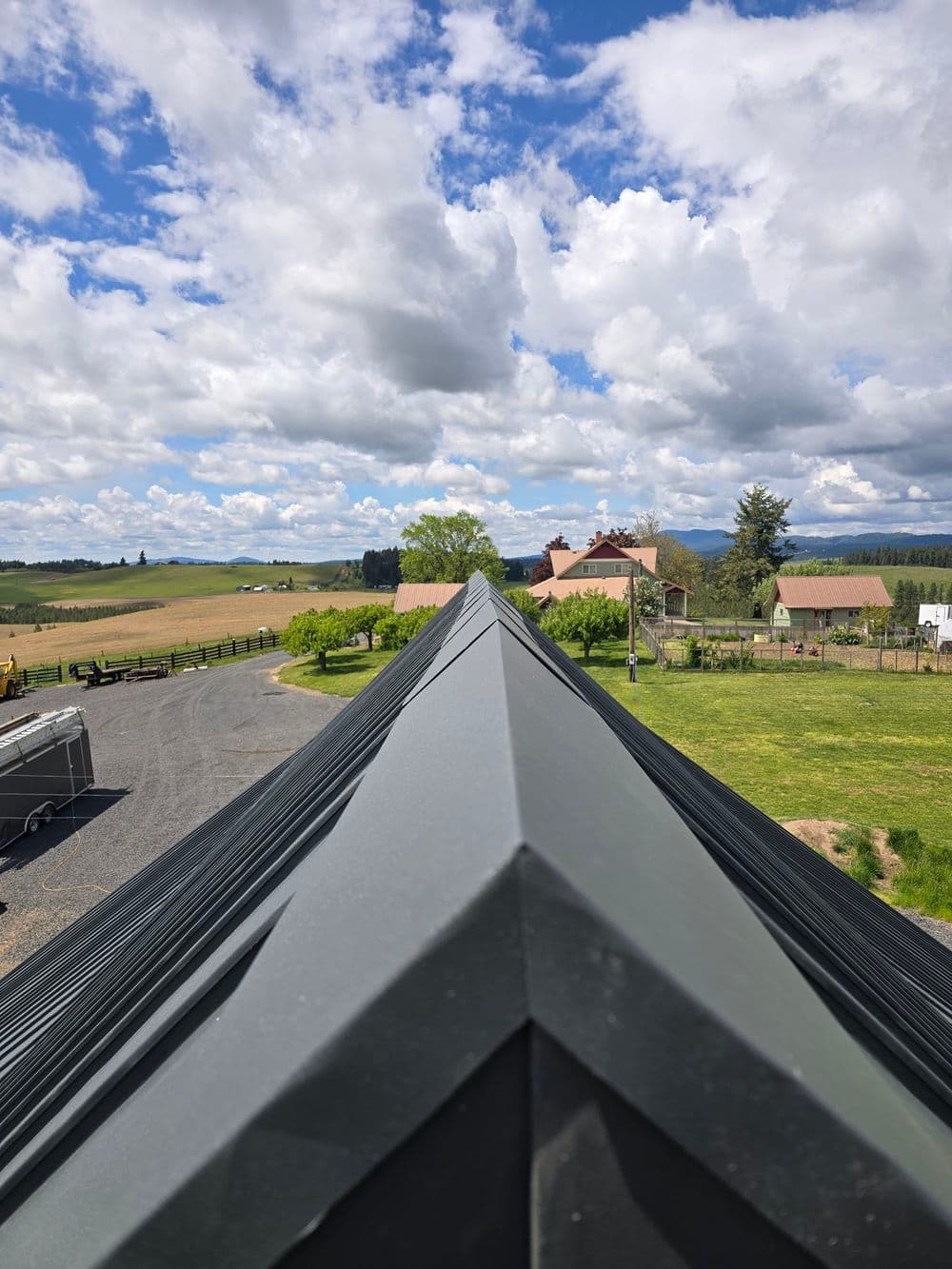 Gallery photos for Historic 1900s Barn Gets a New Metal Roof in Deary Idaho: Image #1